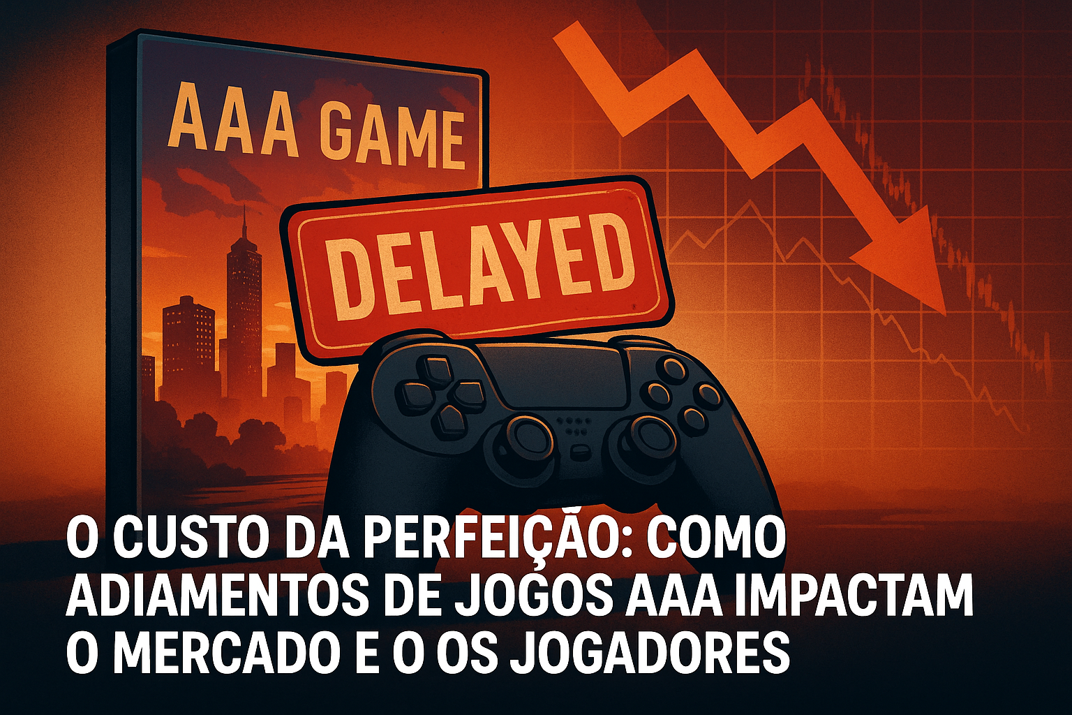 Como adiamentos de jogos aaa impactam o mercado e os jogadores
