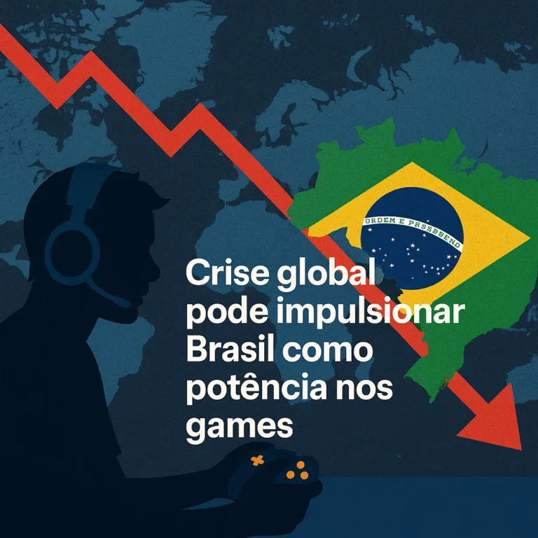 Crise global pode impulsionar brasil como potência nos games