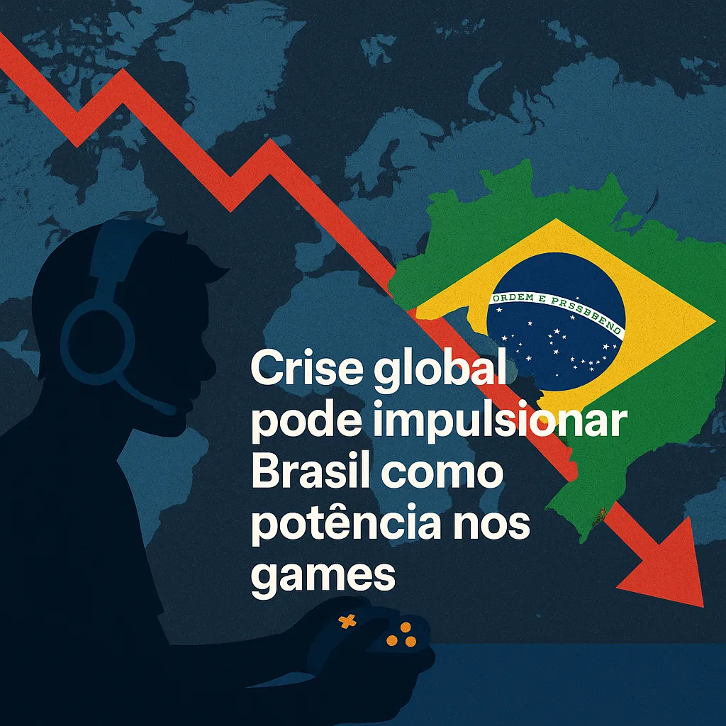 Crise global pode impulsionar brasil como potência nos games