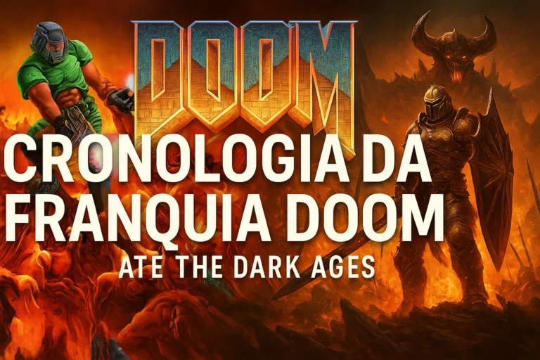 Cronologia doom todos os jogos da franquia em ordem