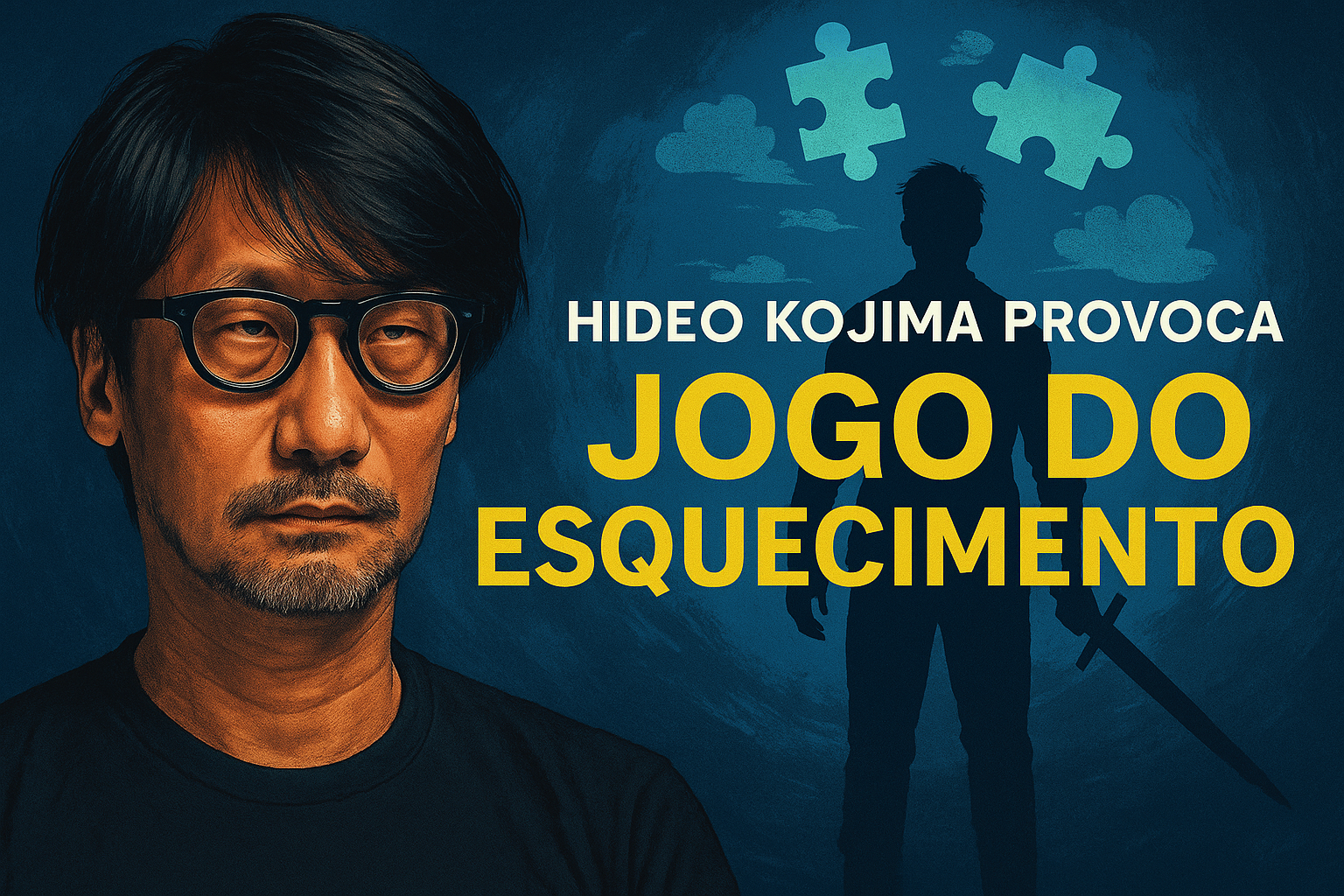 Hideo kojima provoca com ideia inovadora um jogo do esquecimento que desafia a memória dos jogadores