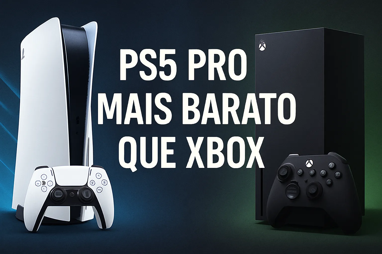 Ps5 pro mais barato que xbox pro