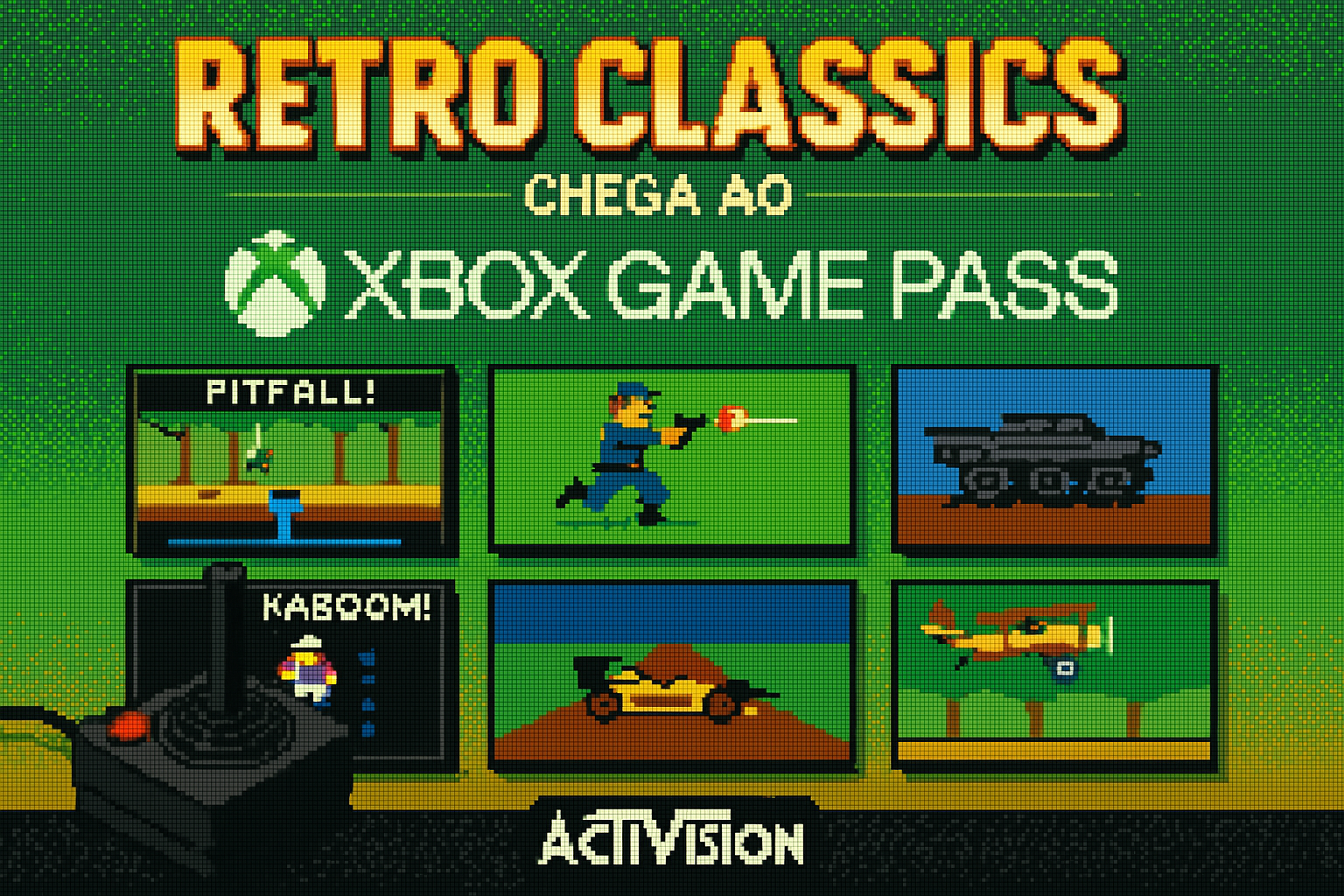 Retro Classics chega ao Xbox Game Pass com mais de 50 jogos clássicos da Activision