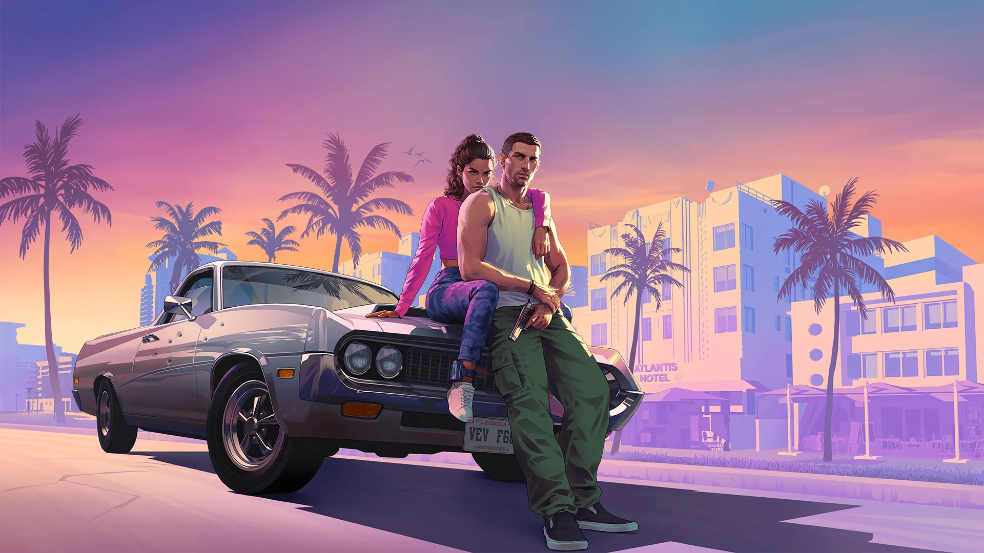 Segundo trailer de gta 6 revela detalhes de vice city e protagonistas