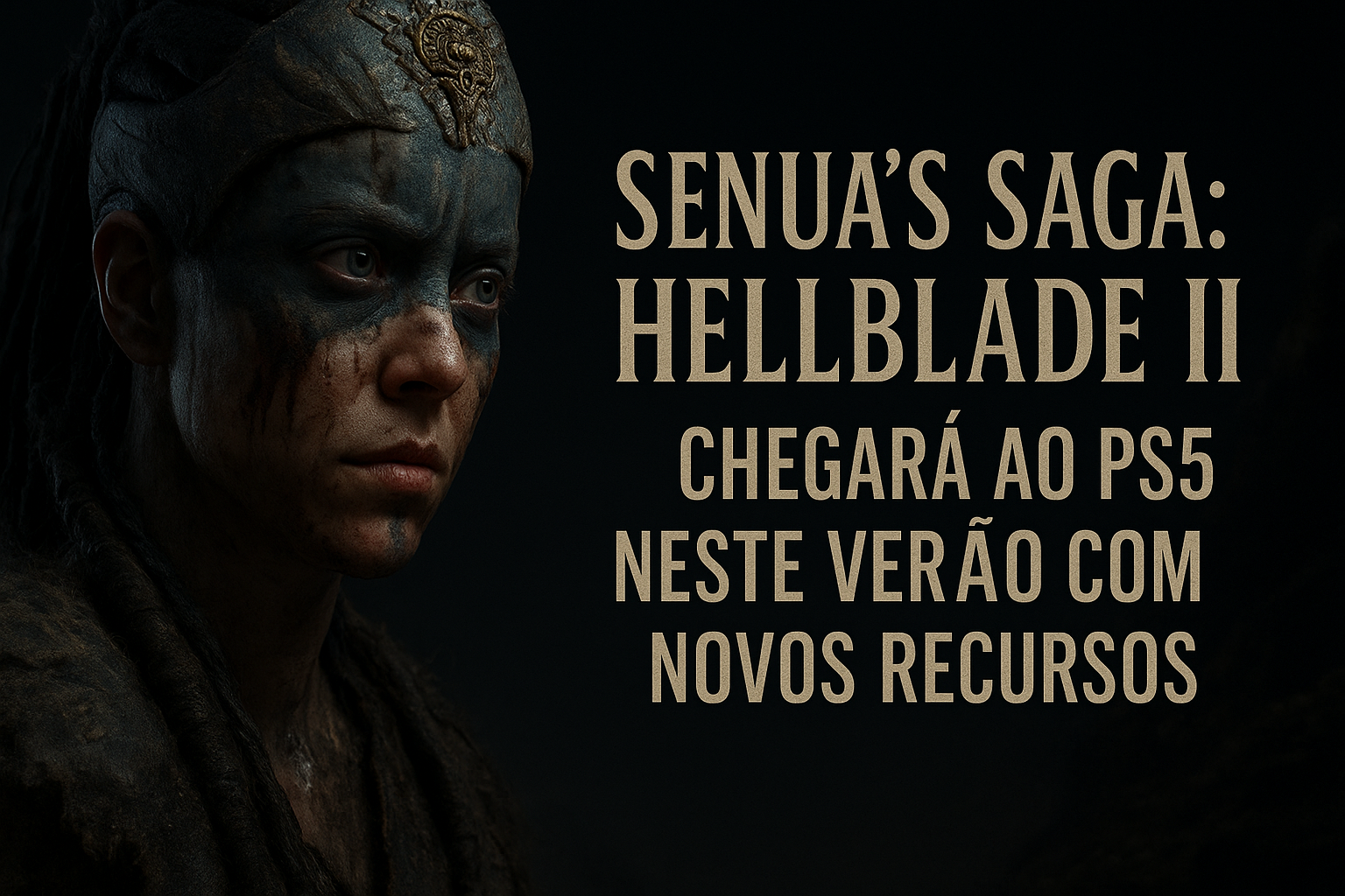 Senua's Saga Hellblade II chegará ao PS5 neste verão com novos recursos