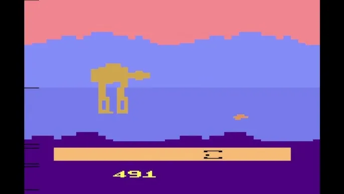 Star wars the empire strikes back para o atari 2600