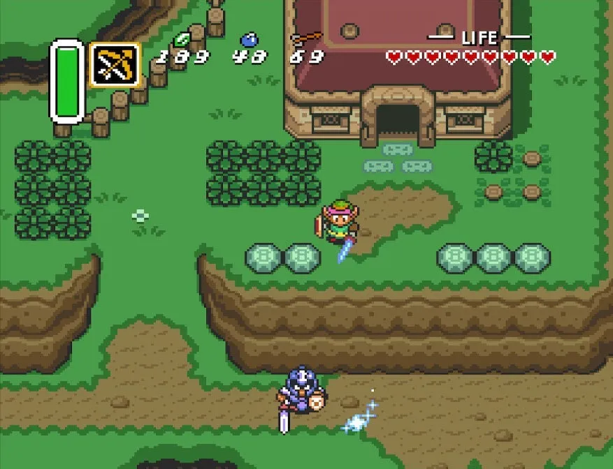 The legend of zelda a link to the past