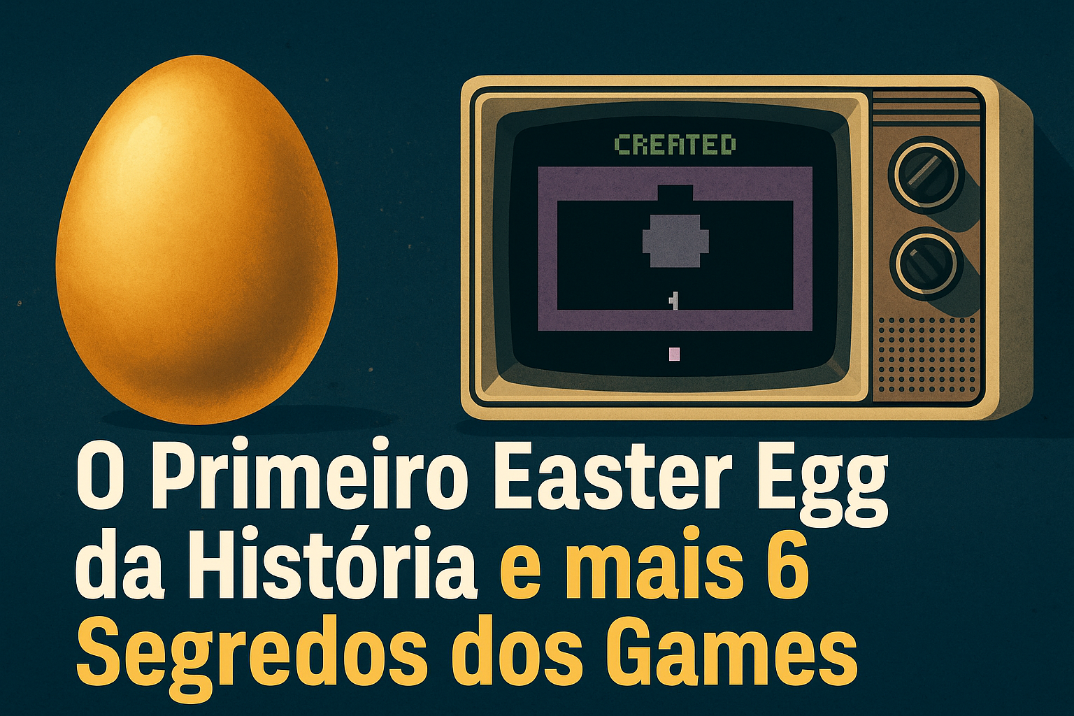 O Primeiro Easter Egg da História dos Videogames — E 6 Outros Segredos Que Mudaram Tudo