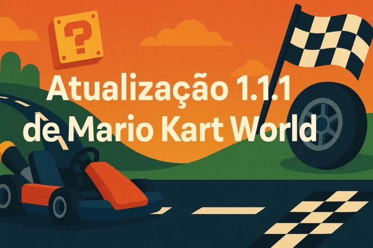 Atualização 1.1.1 de mario kart world corrige falhas críticas no switch 2