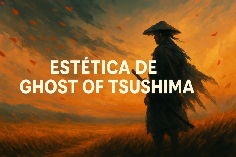 Estética de ghost of tsushima quando a arte se torna narrativa viva