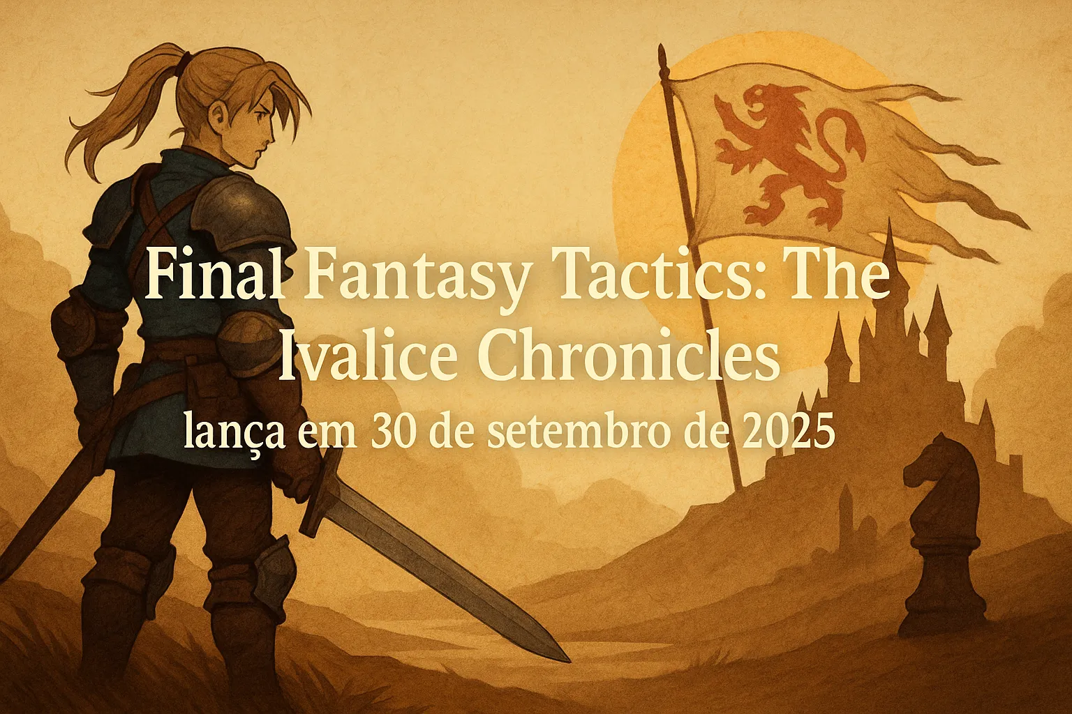Final fantasy tactics the ivalice chronicles clássico tático chega em setembro com duas versões