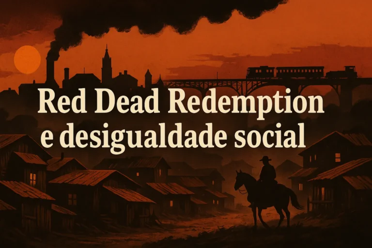 Red dead redemption e desigualdade social quando o velho oeste reflete o brasil atual