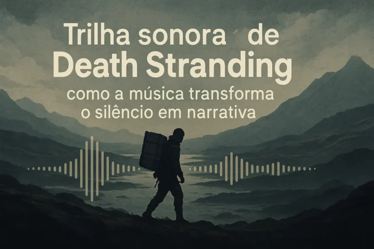 Trilha sonora de death stranding como a música transforma o silêncio em narrativa