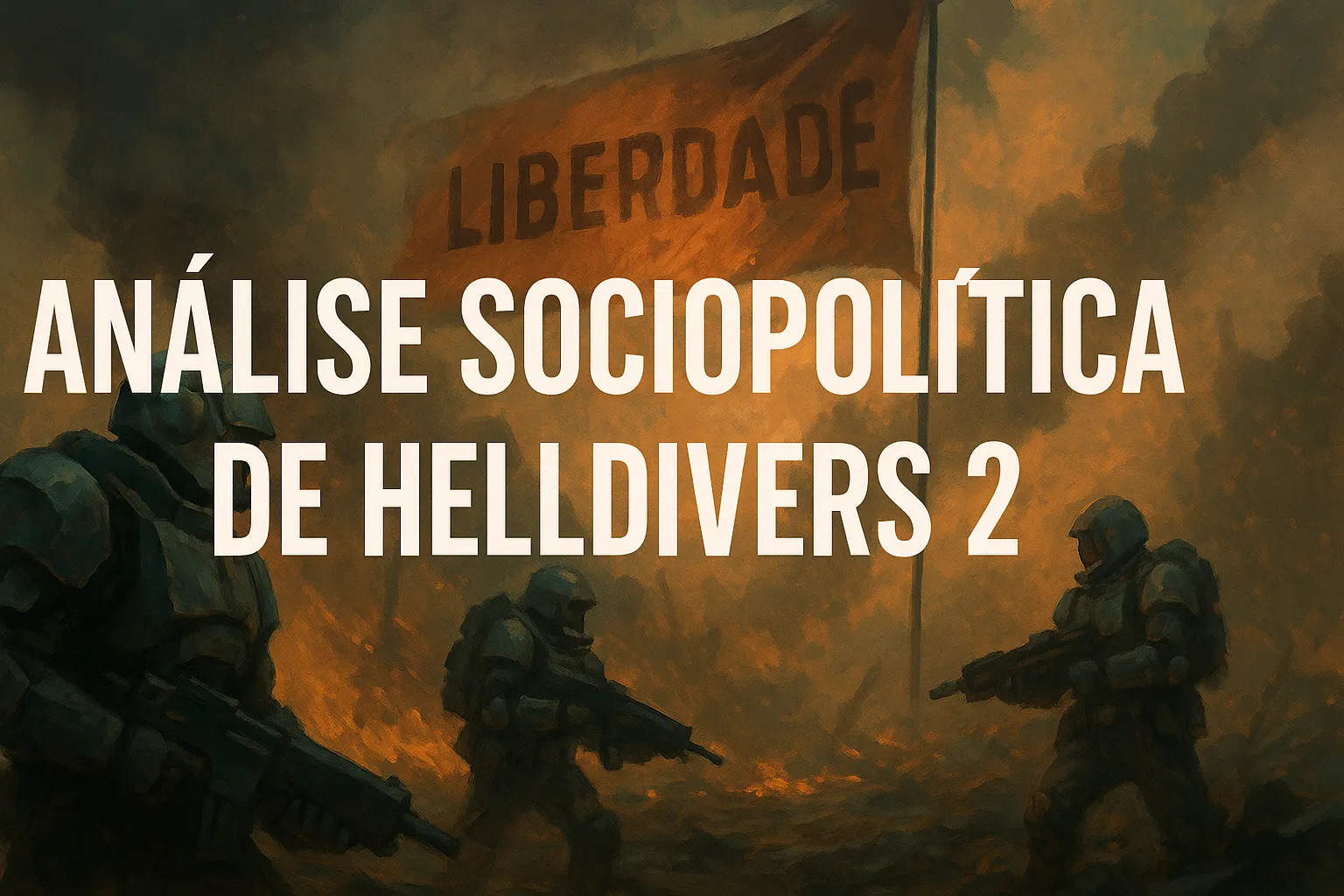 Análise sociopolítica de helldivers 2 por que seguimos lutando guerras que não escolhemos