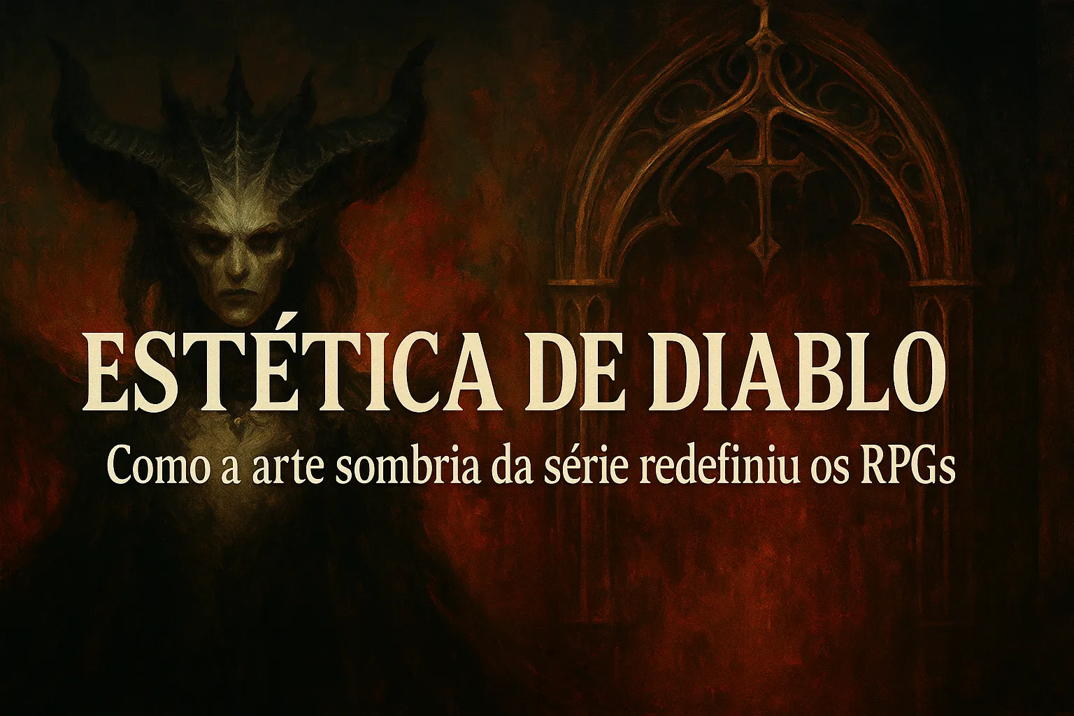 Estética de diablo como a arte sombria da série redefiniu os rpgs de ação