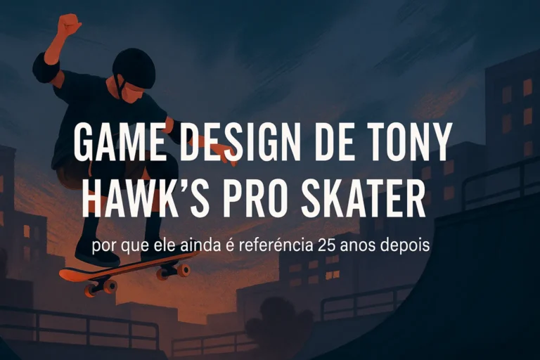 Game design de tony hawks pro skater por que ele ainda é referência 25 anos depois